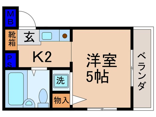 アメニティ寺町の物件間取画像